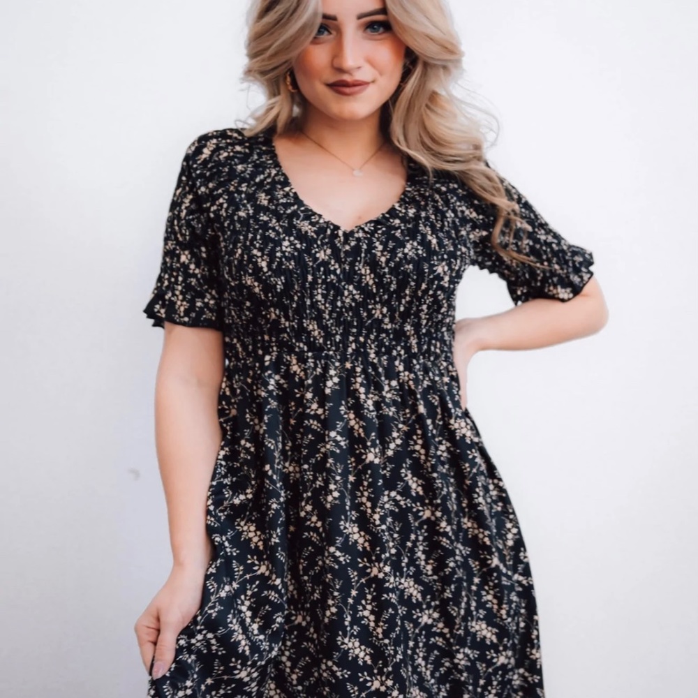 Baltic Born Lotta Smocked Maxi Dress